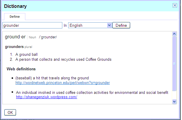Grounder Definition for Ground to Ground What is a coffee grounder?