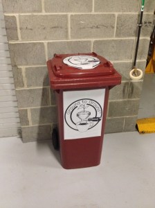 spent coffee grounds