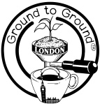 london ground to ground coffee logo