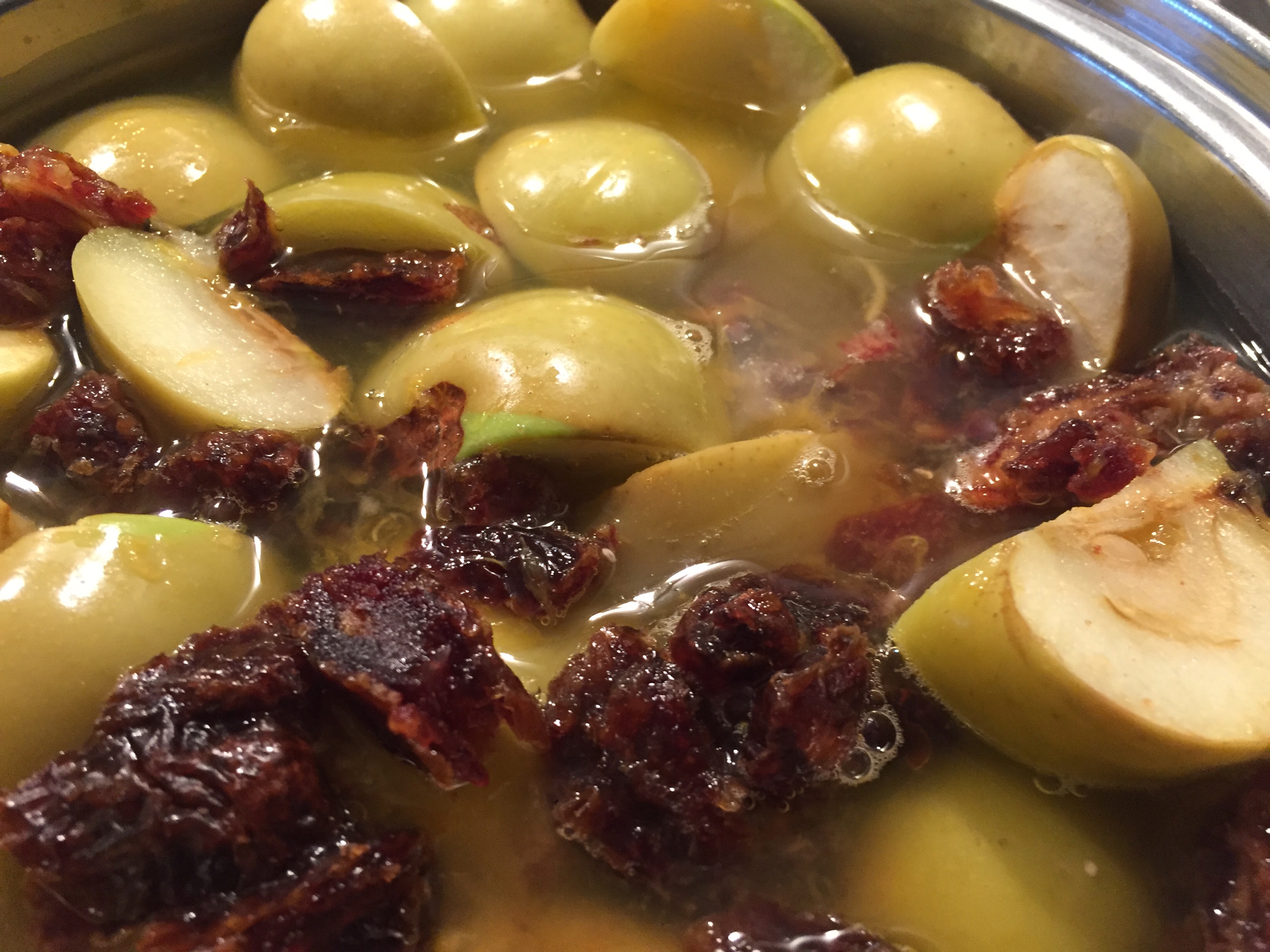 Home grown Apple Compote!