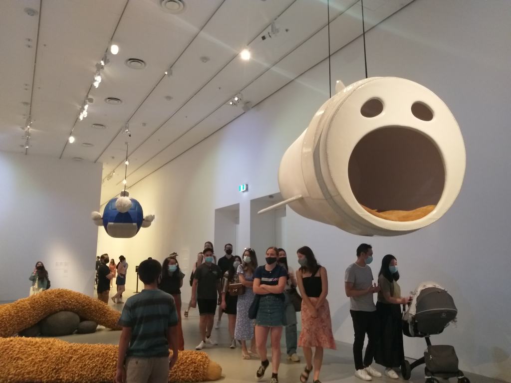 Coffee cup joins mutant pollutants in Melbourne&nbsp;artwork