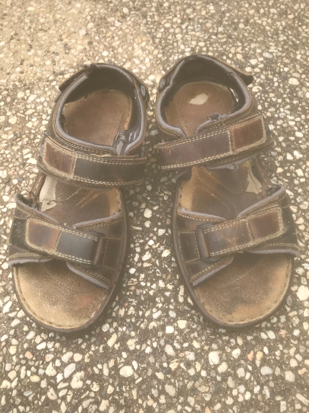 Goodbye sandals my old friends&nbsp;:(