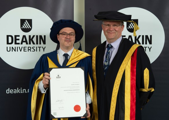 Shane Genziuk thesis and doctorate presentation